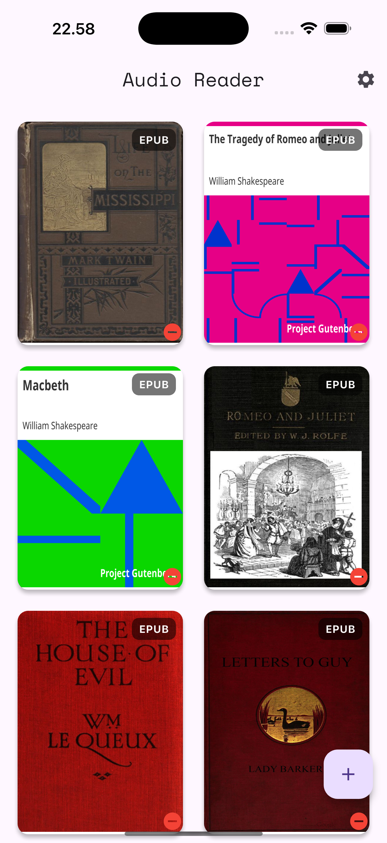 Audio Reader App Preview